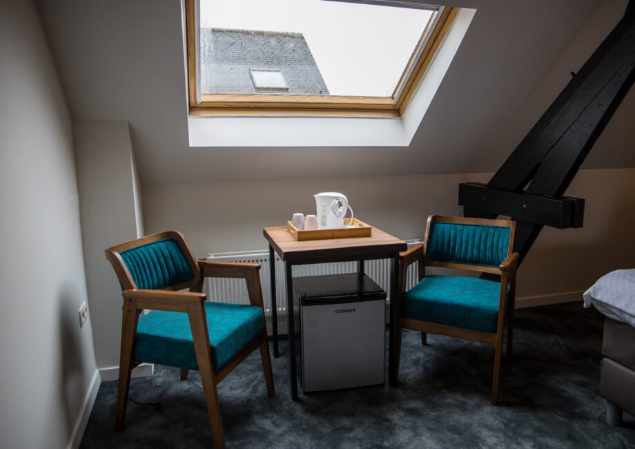 Comfortabele hotelkamer met airco bij GUZY Hotel Lier