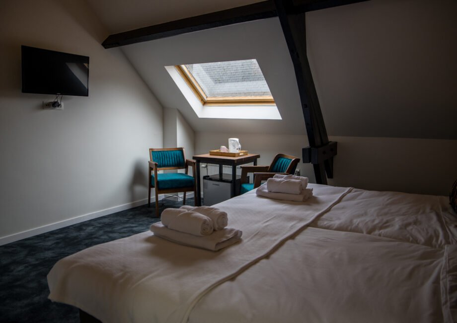 Comfortabele hotelkamer met airco bij GUZY Hotel Lier