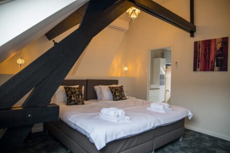Comfortabele hotelkamer met airco bij GUZY Hotel Lier